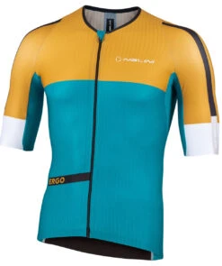 Nalini Veloce Blue Gold Jersey