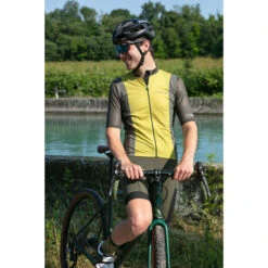 Nalini New Wool Olive Gravel Jersey -Nalini Cycling Gear Nalini 4420 0 NEW WOOLSSJERSEY Rider 11913.1679705124