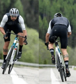 Nalini Contact Floating Pad Black Bib Shorts -Nalini Cycling Gear Nalini Contact Bib Shorts2 51126.1708805621
