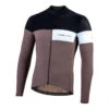 Nalini Pro Corsa B0W Brown Long Sleeve Jersey 1 Nalini Pro Corsa B0W Brown Long Sleeve Jersey -Nalini Cycling Gear Nalini brown B0WPROCORSAJERSEY 59743.1603644699