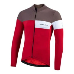 Nalini Pro Corsa B0W Red Long Sleeve Jersey