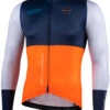 Nalini Warm Fit Blue Orange Long Sleeve Jersey 2 Nalini Warm Fit Blue Orange Long Sleeve Jersey -Nalini Cycling Gear Nalini warm fit long sleeve jersey orange 62605.1696201908