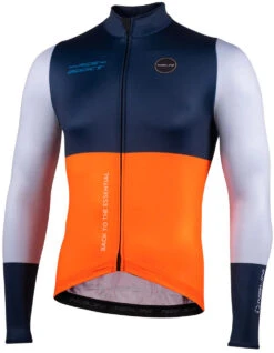 Nalini Warm Fit Blue Orange Long Sleeve Jersey
