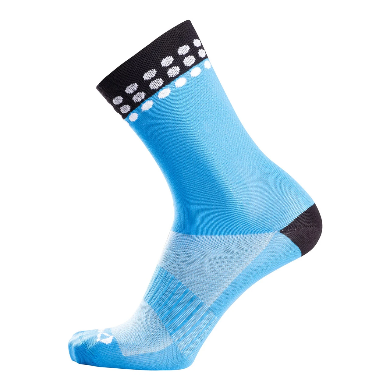 Nalini New Color Light Blue Black 4200 Socks 3 Nalini New Color Light Blue Black 4200 Socks