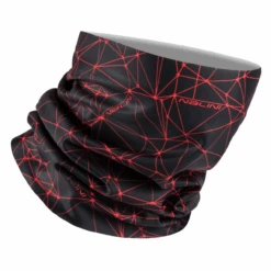 Nalini Collar 2.0 Black Red Neck Gaiter Tube