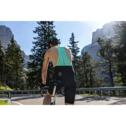 Nalini New Ergo Summer Light Green Black Bib Shorts -Nalini Cycling Gear Nalini Ergo Summer Black Green Bib Shorts Rider 19193.1653851595