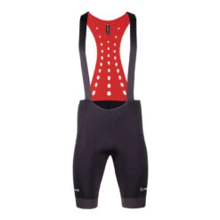 Nalini New Ergo Red Black Bib Shorts