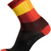 Nalini New Logo Anti Bacterial Red Yellow Socks -Nalini Cycling Gear Nalini New Logo Socks Red Yellow 13309.1665662185