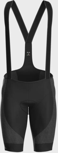 ALE' Pro Race Strong R-EV1 Black Bib Shorts