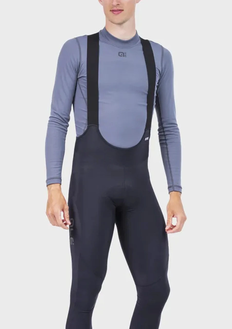 ALE' Speed Fondo R-EV1 8H Pad Black Bib Tights 4 ALE' Speed Fondo R-EV1 8H Pad Black Bib Tights - Image 2