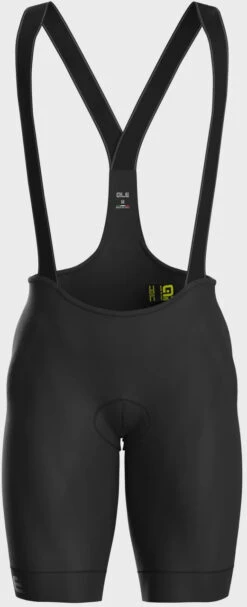 ALE' Velocity HD2 R-EV1 8H+ EVO Pad Black Bib Shorts