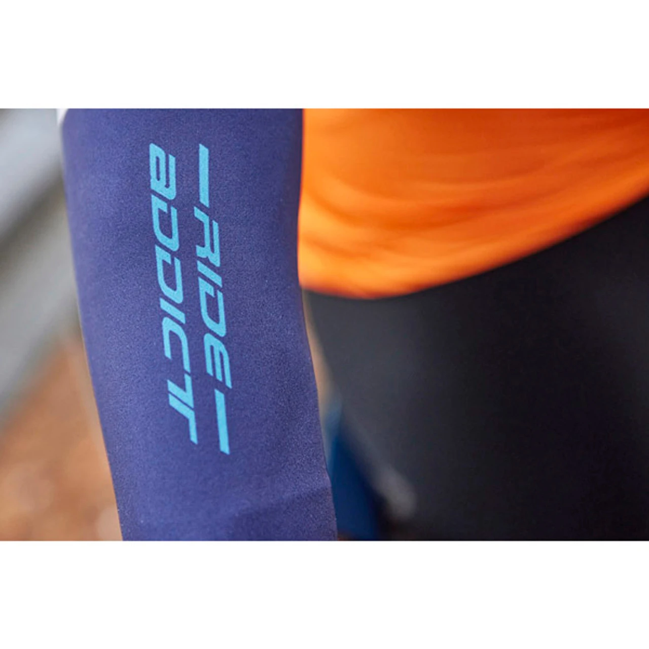 Nalini Warm Fit Blue Orange Long Sleeve Jersey 5 Nalini Warm Fit Blue Orange Long Sleeve Jersey - Image 3