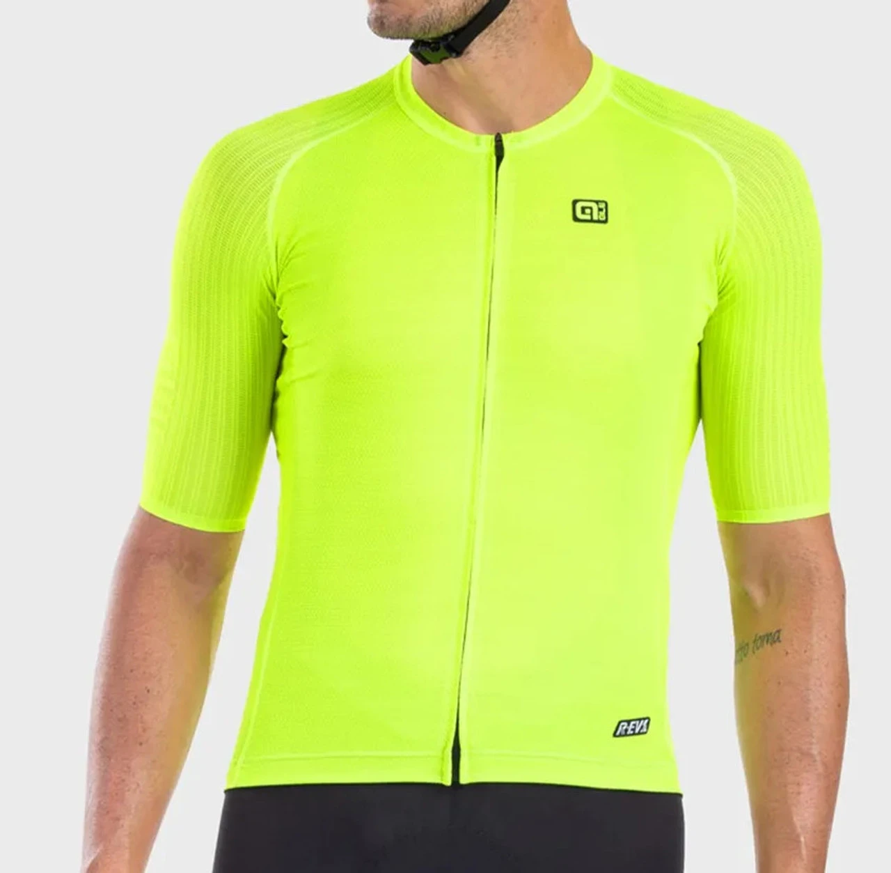 ALE' Silver Cooling R-EV1 Yellow Fluo Jersey 3 ALE' Silver Cooling R-EV1 Yellow Fluo Jersey