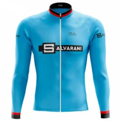 Salvarani Blue 65 66 69 Long Sleeve Jersey