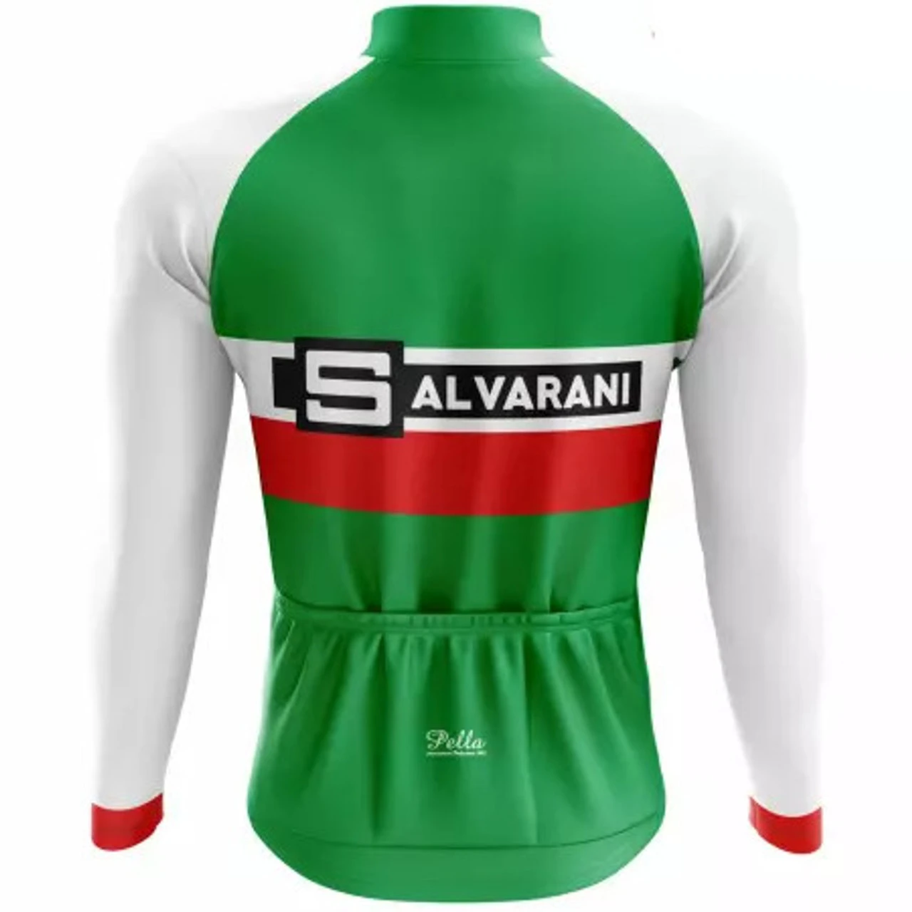 Salvarani Italia Tour De France Flag 68 Long Sleeve Jersey - Image 2