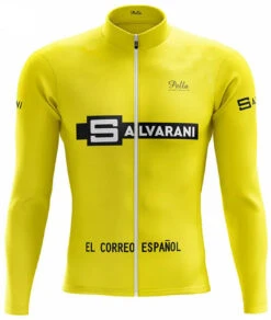 Salvarani Vuelta Yellow 68Long Sleeve Jersey