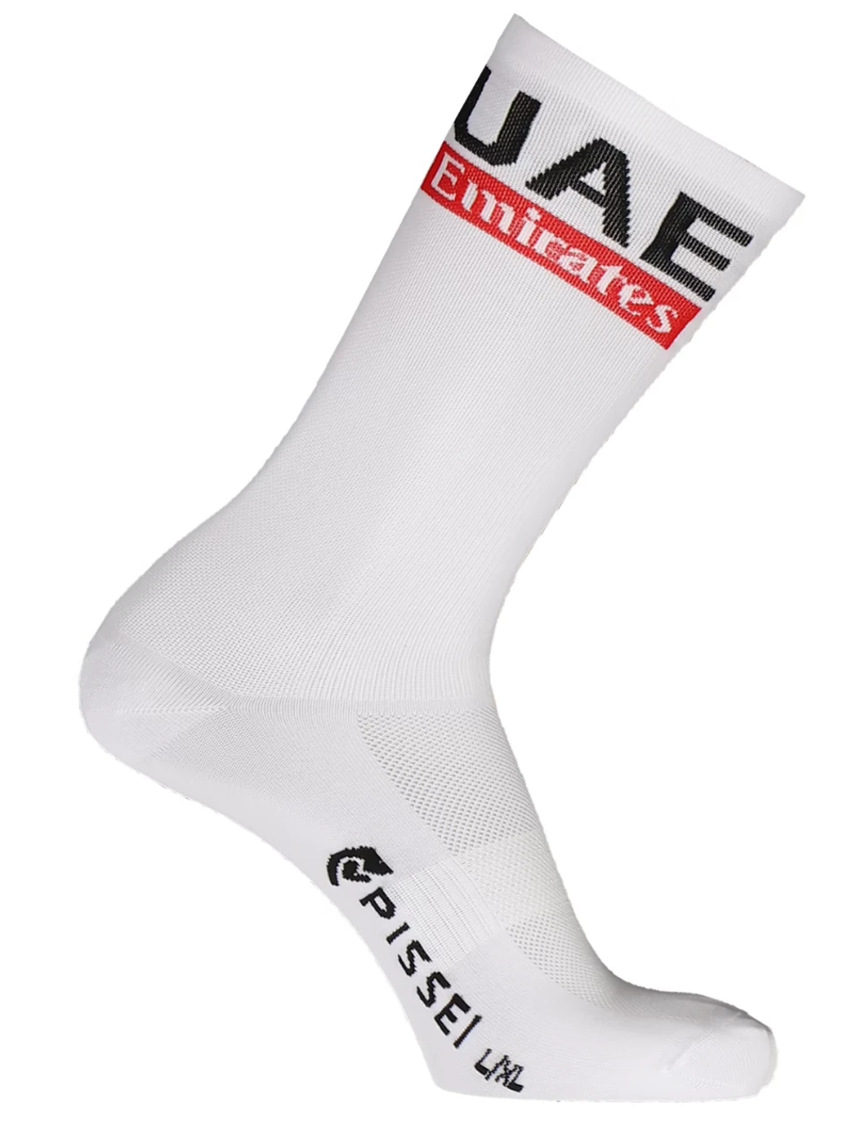 Pissei 2024 UAE Team Emirates Socks 3 Pissei 2024 UAE Team Emirates Socks