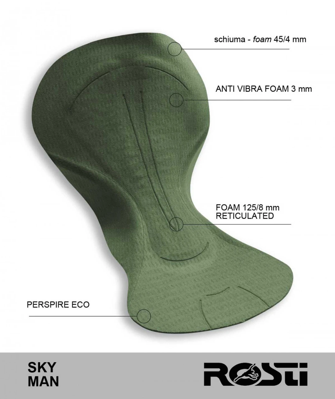 Rosti 2023 AG2R Citroen Official Race Cut Bib Shorts 6 Rosti 2023 AG2R Citroen Official Race Cut Bib Shorts - Image 4