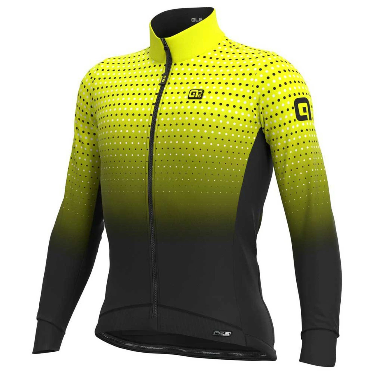 ALE' Bullet DWR PRS Yellow Fluo Long Sleeve Jersey 3 ALE' Bullet DWR PRS Yellow Fluo Long Sleeve Jersey