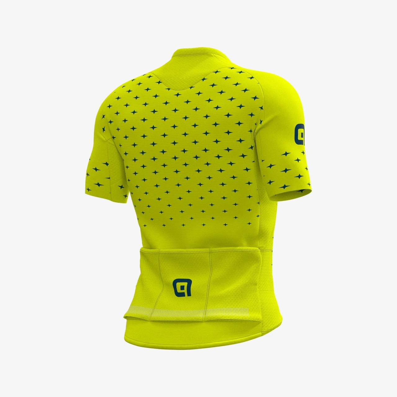 ALE' Stars PRR Yellow Full Zip Jersey 4 ALE' Stars PRR Yellow Full Zip Jersey - Image 2