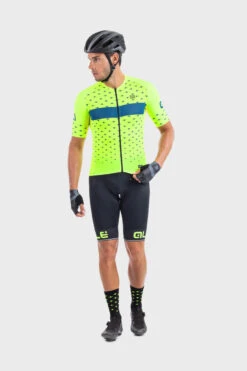ALE' Stars PRR Yellow Full Zip Jersey 7 ALE' Stars PRR Yellow Full Zip Jersey -Nalini Cycling Gear ale STARS yellow jersey rider 21870.1629570263