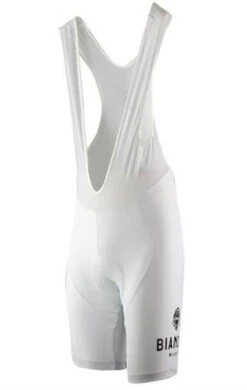Bianchi Milano White Legend Bib Shorts