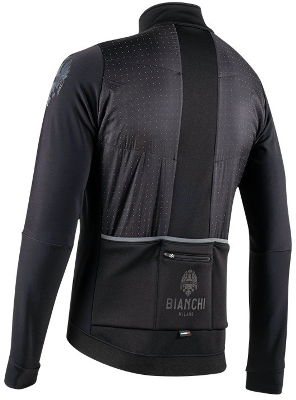 Bianchi Milano Morbegno Black Jacket 4 Bianchi Milano Morbegno Black Jacket - Image 2