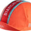 Bianchi Milano Neon Orange Red4120 Cap 2 Bianchi Milano Neon Orange Red4120 Cap -Nalini Cycling Gear bianchi milano orange red Neon 4120 28073.1582947262