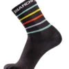 Bianchi Milano Oreto Black Stripes 4010 Socks