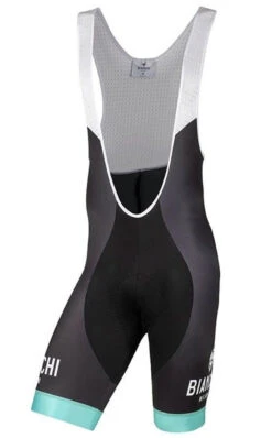 Bianchi Milano Poma Black Bib Shorts
