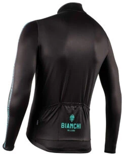 Nalini Cycling Gear -Nalini Cycling Gear bianchi milano valfurva black thermo jersey rear 03183.1601770176