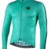 Bianchi Milano Valfurva Celeste Green Long Sleeve Jersey