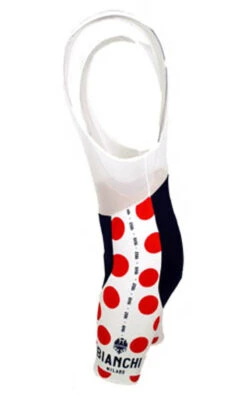 Nalini Bianchi Milano Polka Dot Victory Bib Shorts Closeout