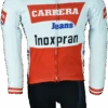 Carrera Retro Inoxpran White Long Sleeve Jersey -Nalini Cycling Gear carrera retro white long sleeve jersey 34912.1588560281