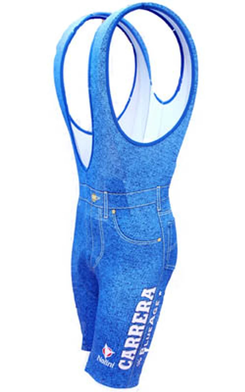 Nalini Carrera Vagabond Blue Jeans Bib Shorts 4 Nalini Carrera Vagabond Blue Jeans Bib Shorts - Image 2