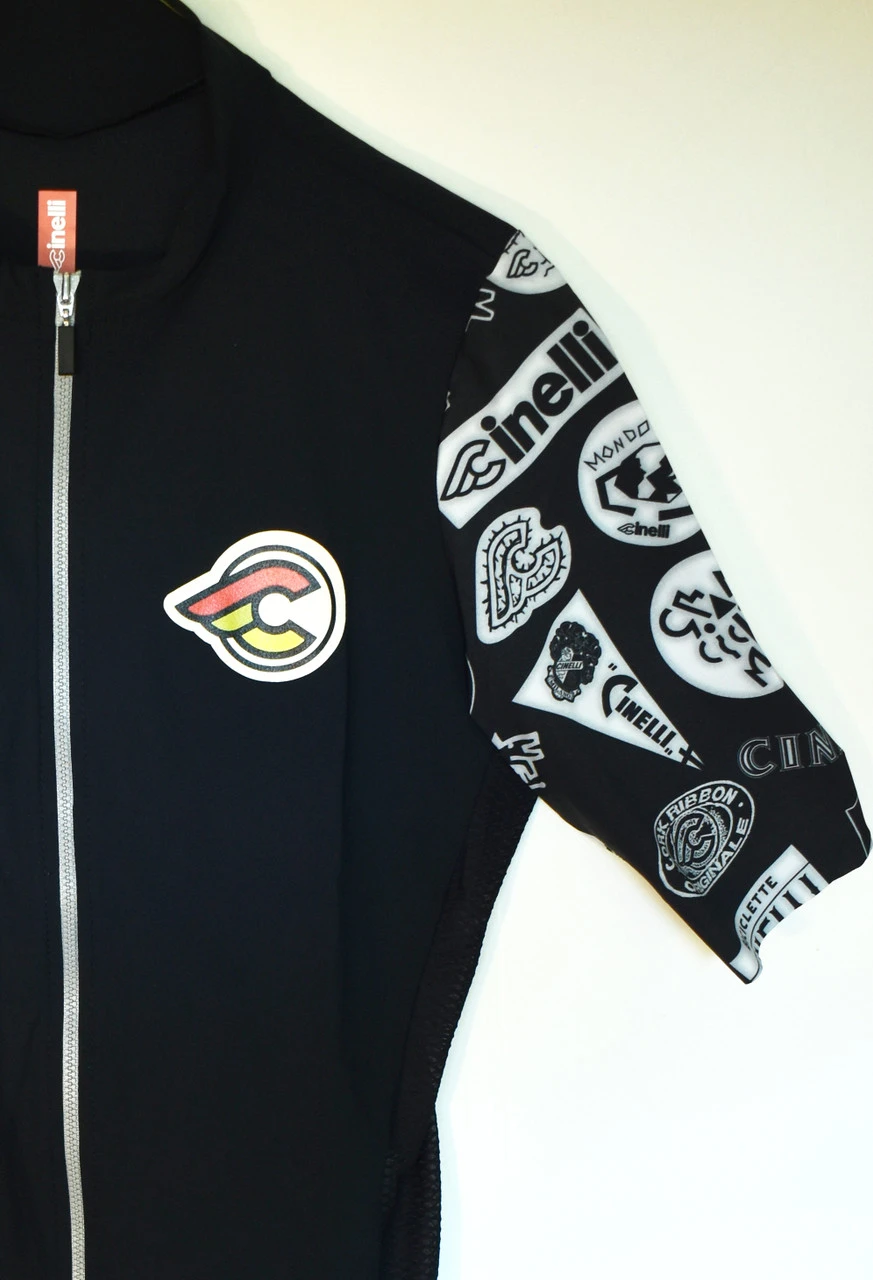 Cinelli Black Supercorsa Jersey 5 Cinelli Black Supercorsa Jersey - Image 3