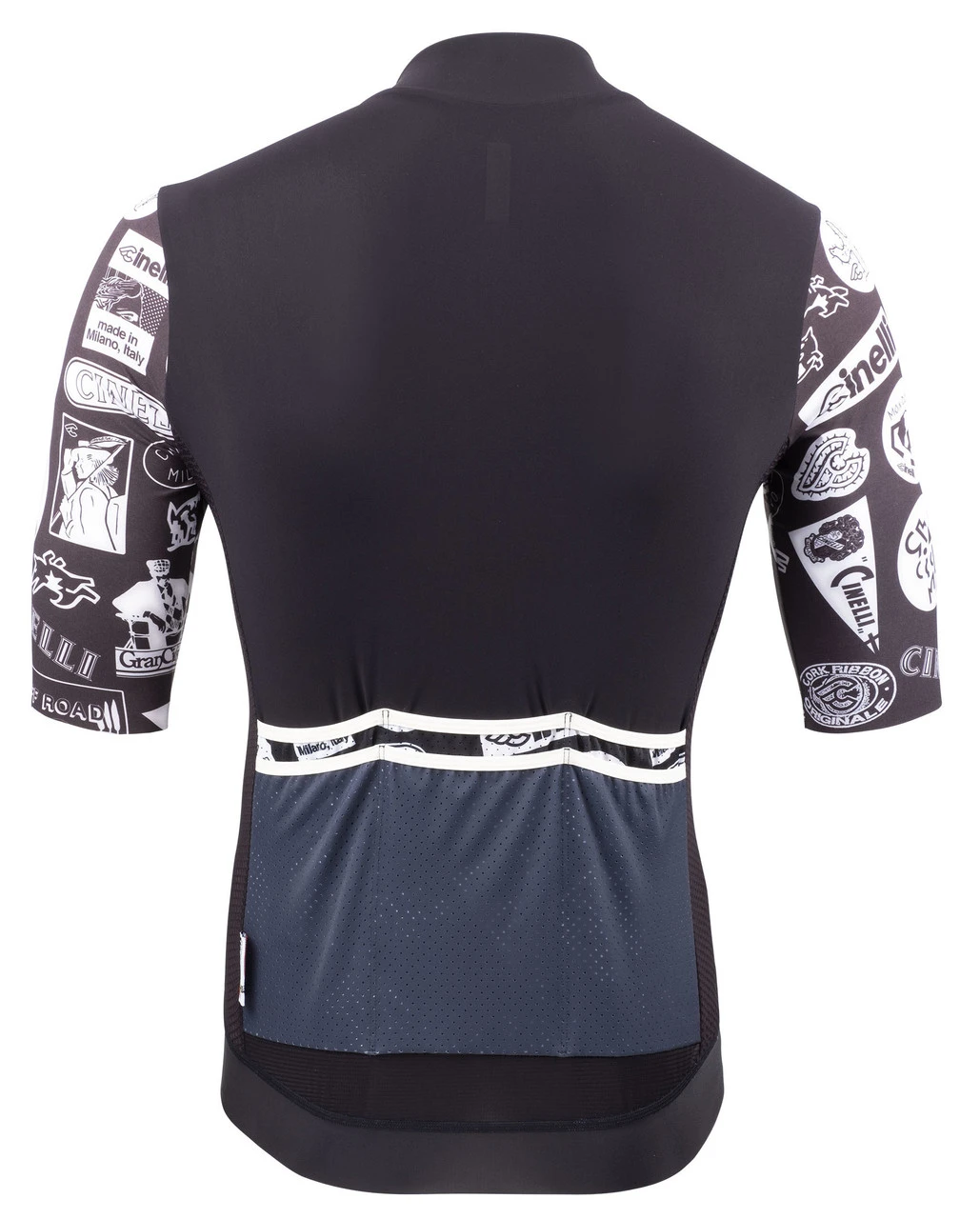 Cinelli Black Supercorsa Jersey 4 Cinelli Black Supercorsa Jersey - Image 2