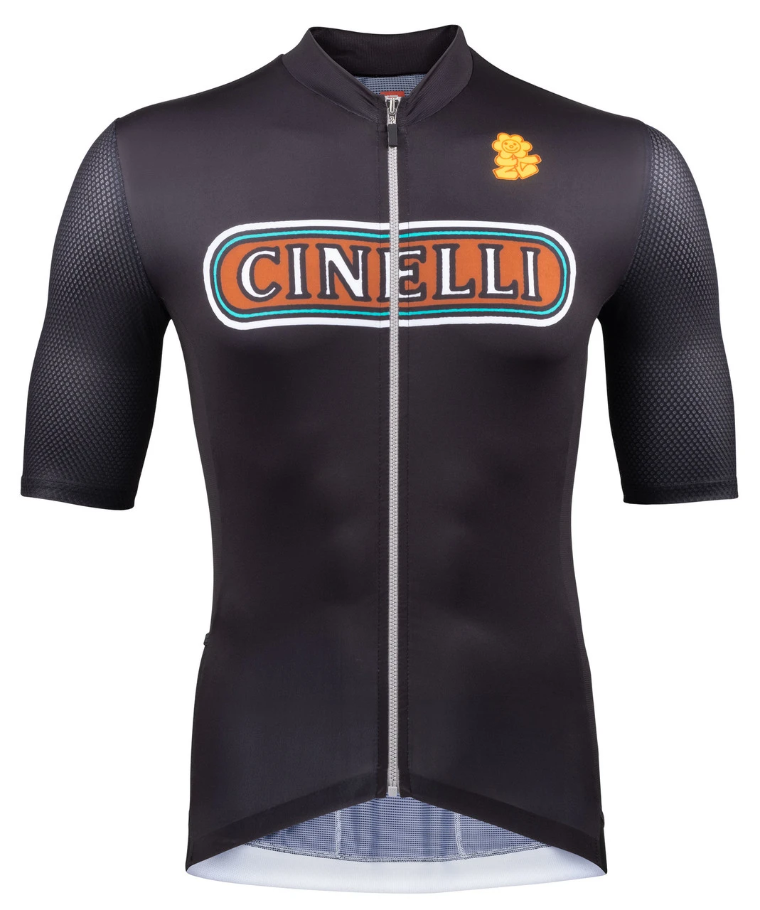 Cinelli Black Serpent Tempo Mesh Jersey 3 Cinelli Black Serpent Tempo Mesh Jersey