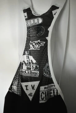 Cinelli Black Supercorsa Bib Shorts 8 Cinelli Black Supercorsa Bib Shorts -Nalini Cycling Gear cinelli supercorsa black bib shorts close up 75603.1712504009