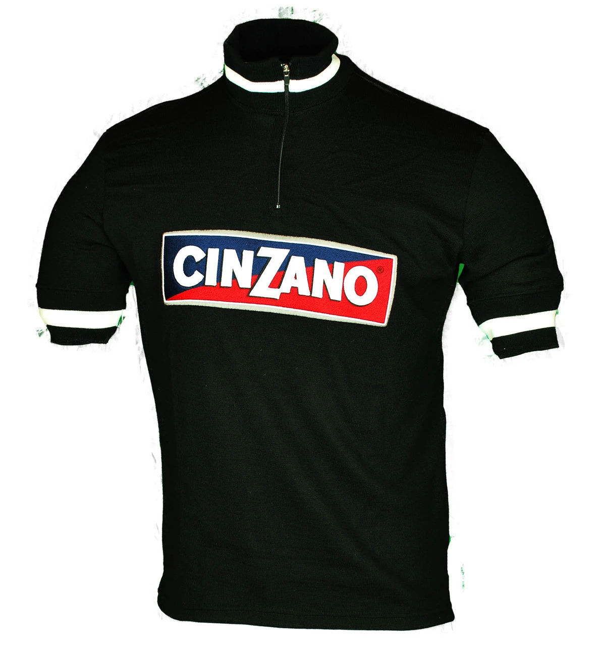 Cinzano Wool Black Retro Jersey 3 Cinzano Wool Black Retro Jersey