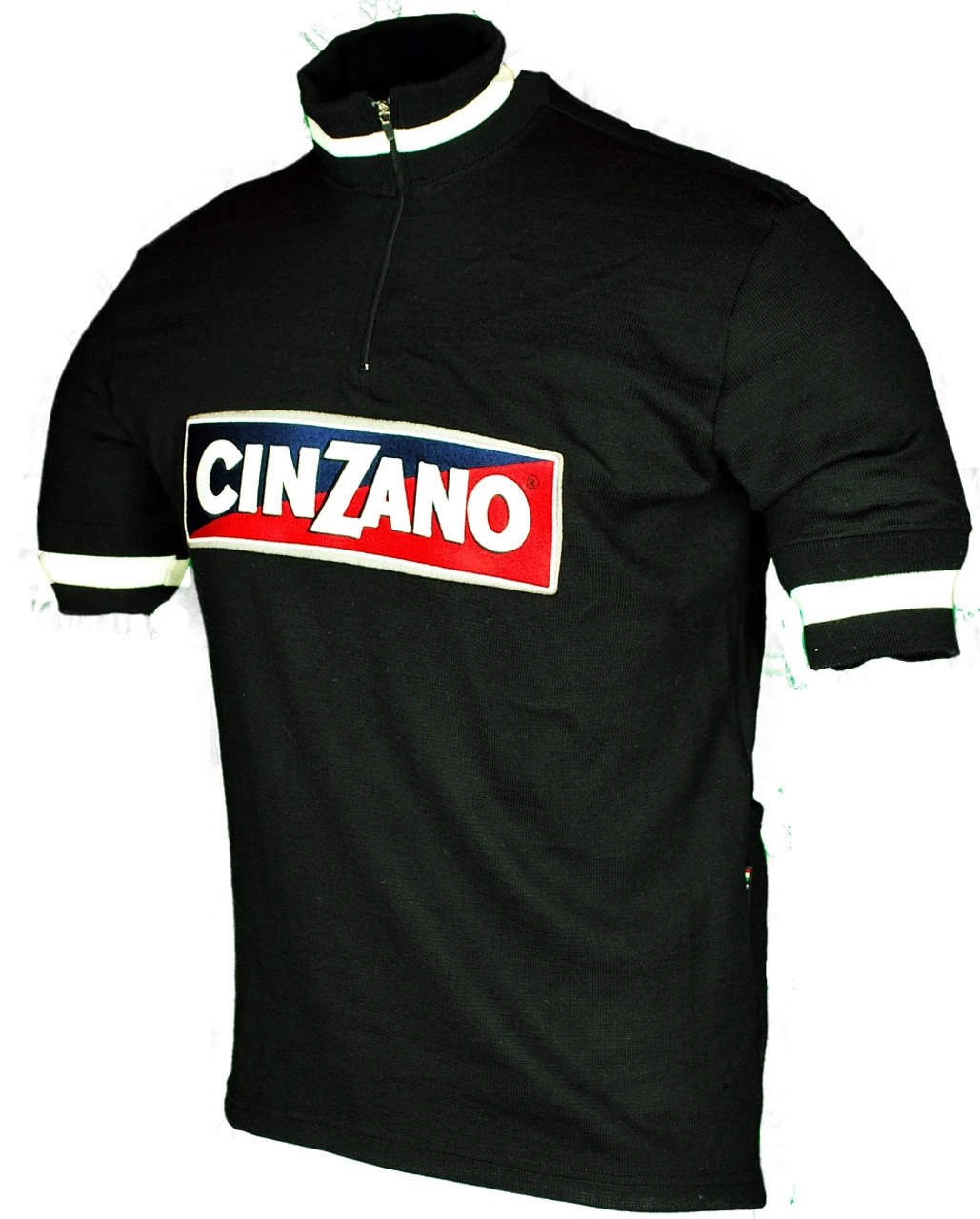 Cinzano Wool Black Retro Jersey 5 Cinzano Wool Black Retro Jersey - Image 3
