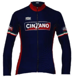 Cinzano Blue Long Sleeve Jersey