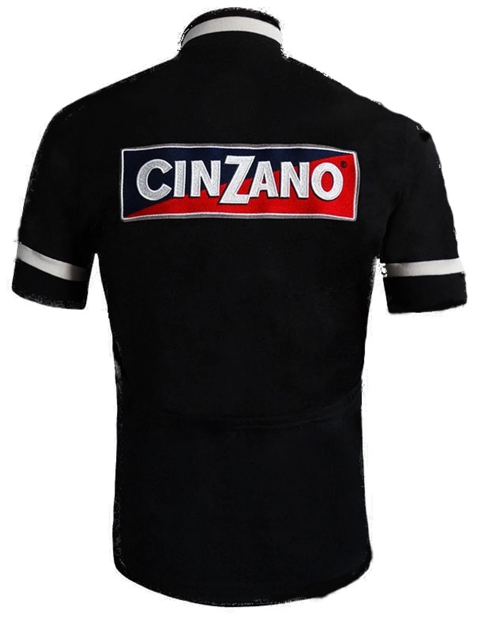 Cinzano Wool Black Retro Jersey 4 Cinzano Wool Black Retro Jersey - Image 2