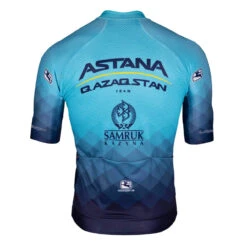 Giordana 2023 Astana Qazaqstan FR-C Race Cut Jersey -Nalini Cycling Gear giordana cycling astana 23 fr c pro jersey back 2000x 12697.1683401937