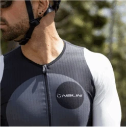 Nalini Fast Aero Grey Black Jersey 8 Nalini Fast Aero Grey Black Jersey -Nalini Cycling Gear nalini fast jersey riderA 02481.1708315095