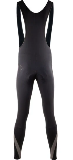 2023 Nalini Road Wind Black Thermal Black Bib Tights 9 2023 Nalini Road Wind Black Thermal Black Bib Tights -Nalini Cycling Gear nalini road wind bib tights black 4000 rear 57621.1677955882
