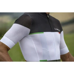 Nalini San Francisco Black White Jersey -Nalini Cycling Gear nalini san francisco short sleeve jersey army green black Rider2 80673.1679286272