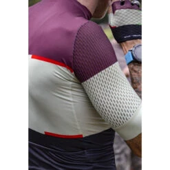 Nalini San Francisco Burgundy Olive Jersey -Nalini Cycling Gear nalini san francisco short sleeve jersey black orange rider2 45429.1679286268