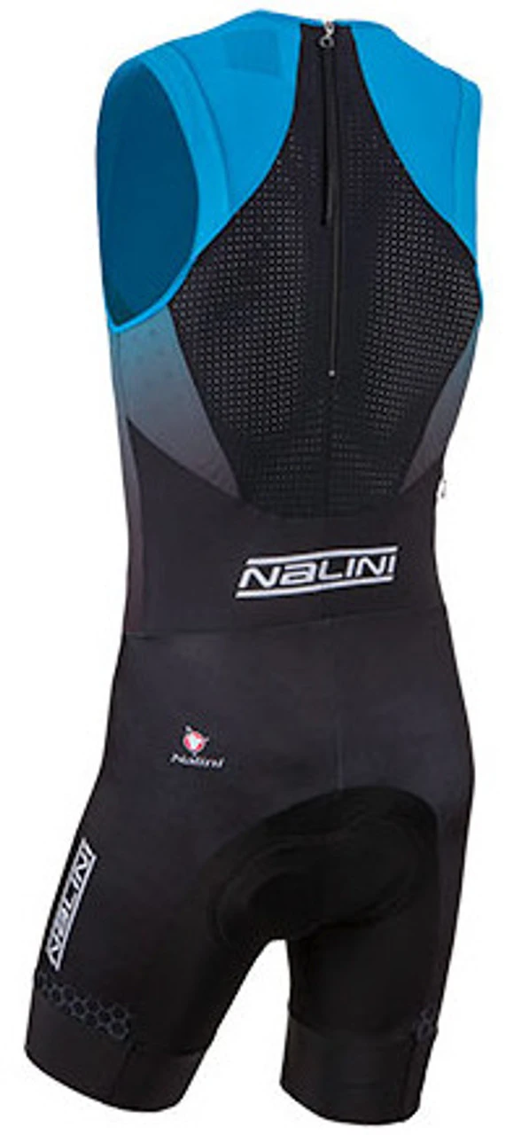 Nalini Tri Blue Sleeveless Skinsuit 4 Nalini Tri Blue Sleeveless Skinsuit - Image 2