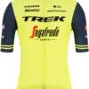 Santini 2021 Trek Segafredo Yellow Training Fluo Fan Jersey -Nalini Cycling Gear trek segafredo 2021 fan line jersey yellow 88980.1615046988